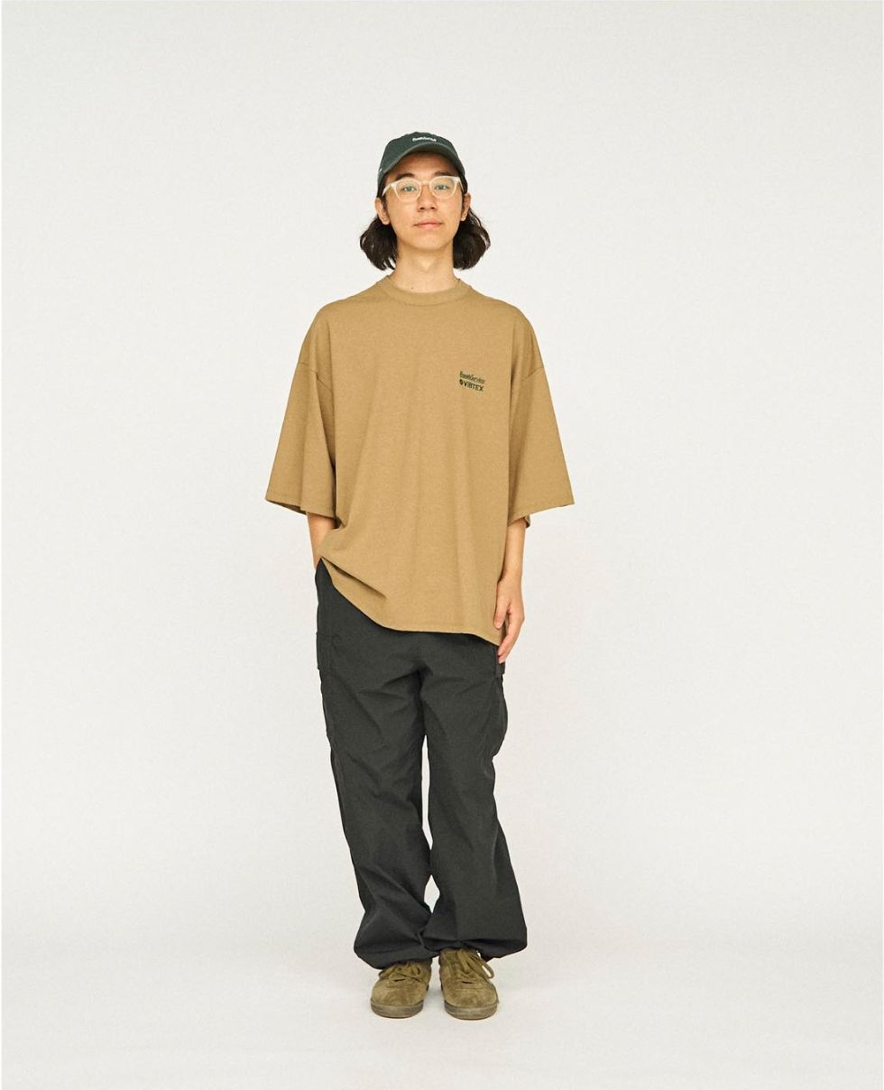 VIBTEX for FreshService S/S CREW NECK TEE(FSC252-70003)BEIGE☆再入荷しました！