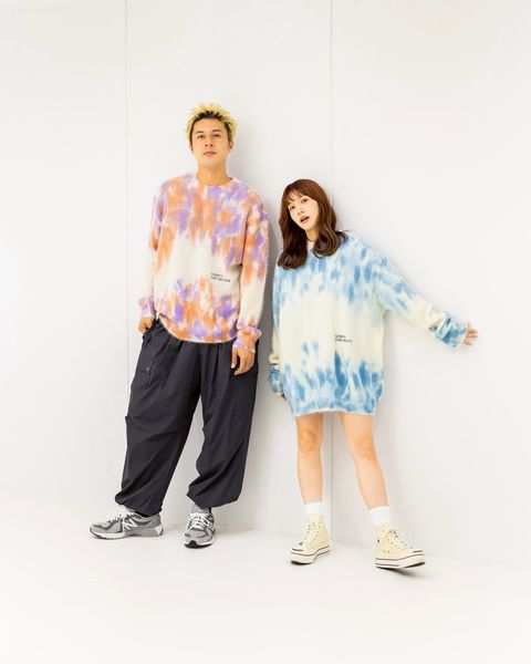 Stripes For Creative- 新作DYED MOHAIR CREW style.2025.10.24