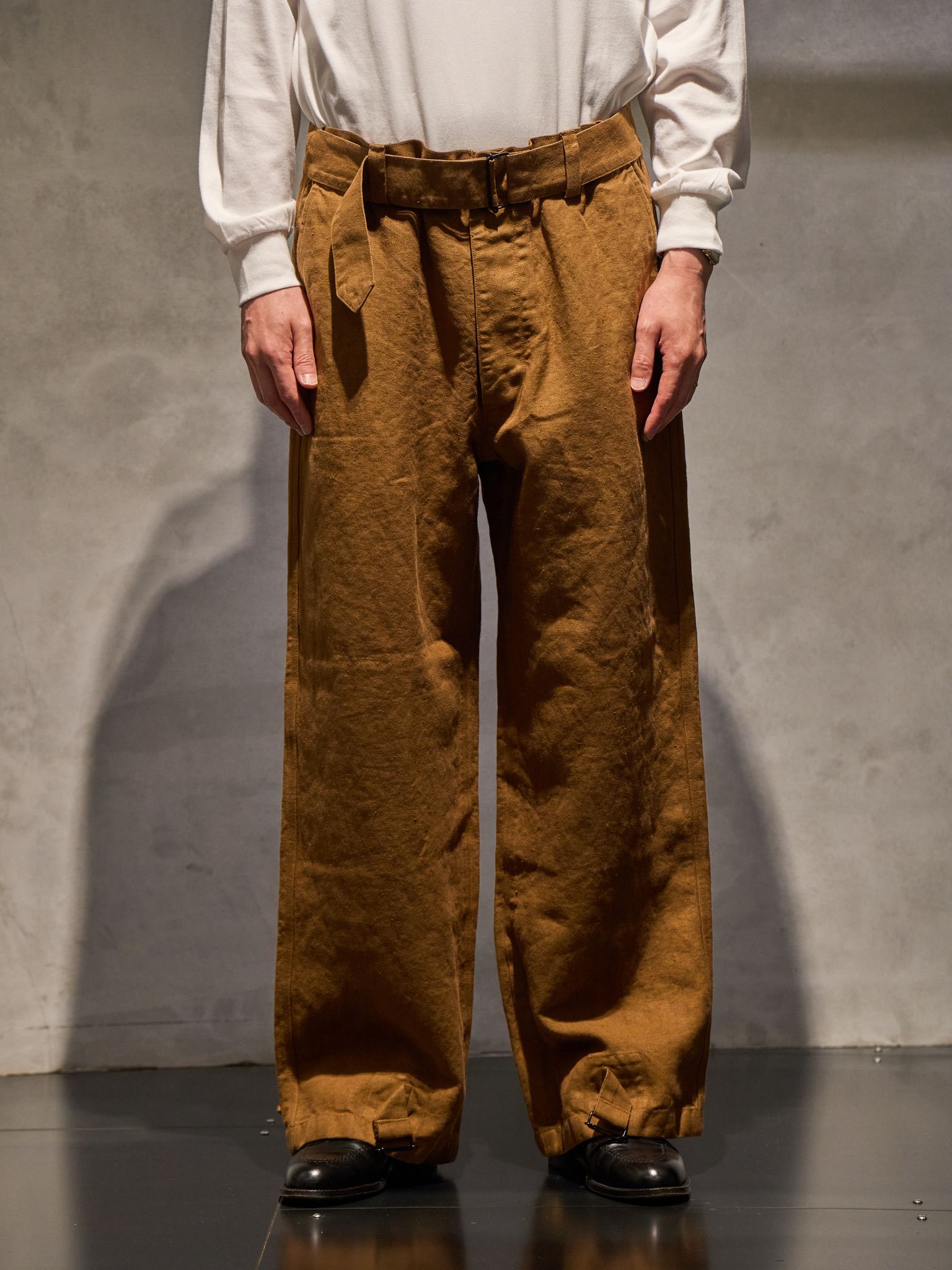 【新品】 ETS.MATERIAUX マテリオ M-38 ベルテッドパンツ 新品】 ETS.MATERIAUX マテリオ M-38 ベルテッドパンツ 【公式通販】