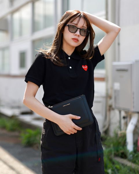 PLAY COMME des GARCONS 新作ポロシャツ style.2023.4.14