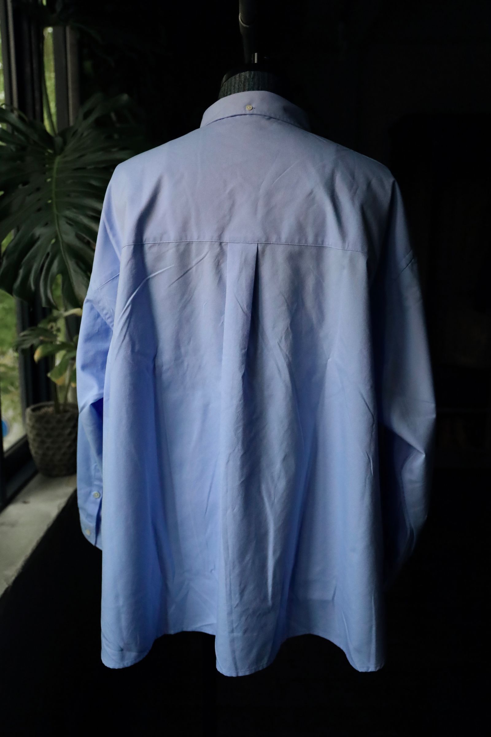 フレッシュサービス DRY OXFORD CORPORATE L/S B.D.SHIRT(BLUE)