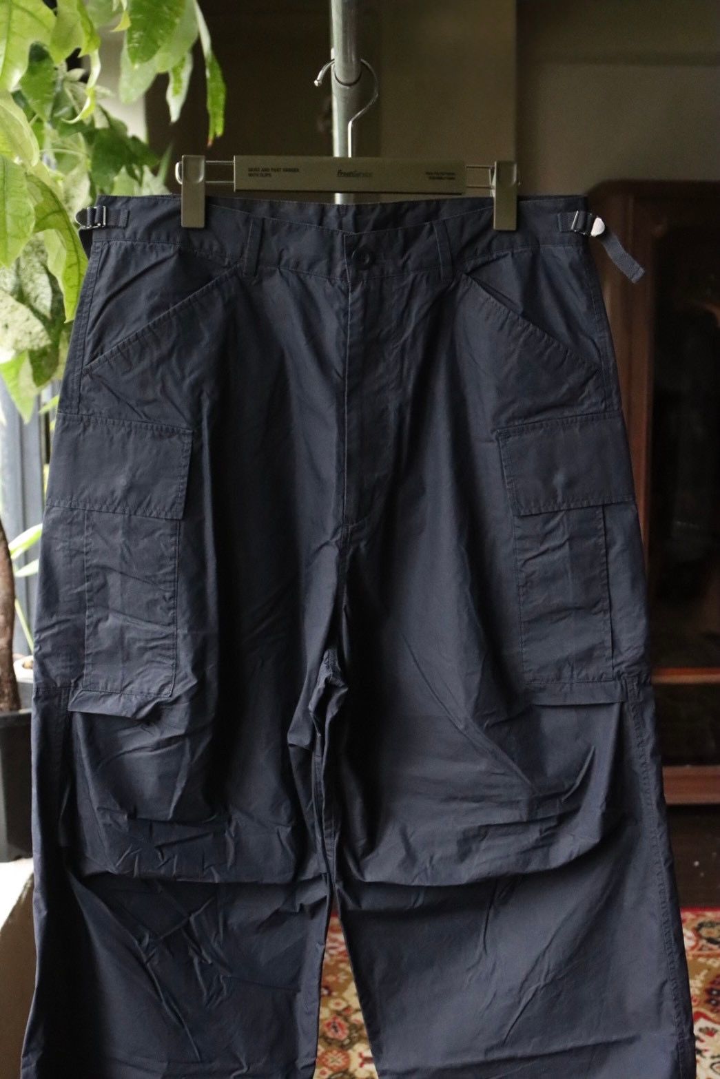 フレッシュサービス WAXED POPLIN FISHING PANTS (FSC253-40118)NAVY
