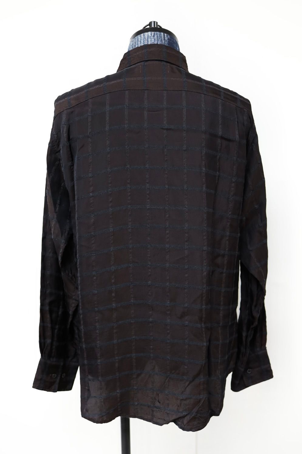marka 26AW SEMI SPREAD COLLAR SHIRT(M26C02SH01C)BROWN CHECK☆新作発売！
