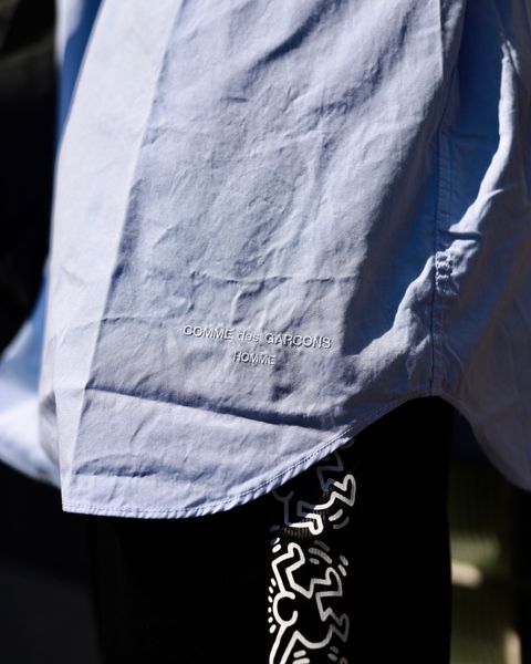 COMME des GARCONS HOMME コムデギャルソンオム23SS 綿オックスS/Sシャツ スタイル