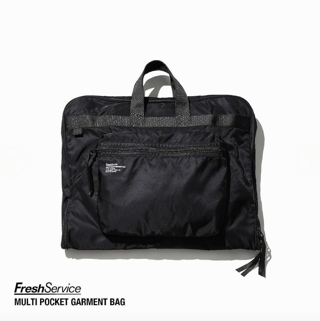 FreshService - フレッシュサービス MULTI POCKET GARMENT BAG(BLACK)☆再入荷しました！ | mark