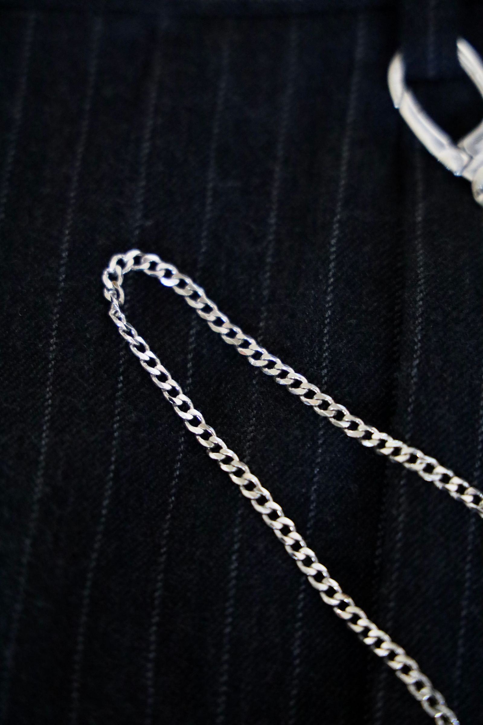 XOLO JEWELRY ショロジュエリー /Double Clasp with Flat Link(XOWC002)SILVER925
