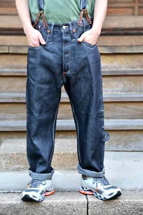 JUNYA WATANABE MAN Levi’s® Wネームサスペンダー付きデニムパンツstyle.2021.2.9.