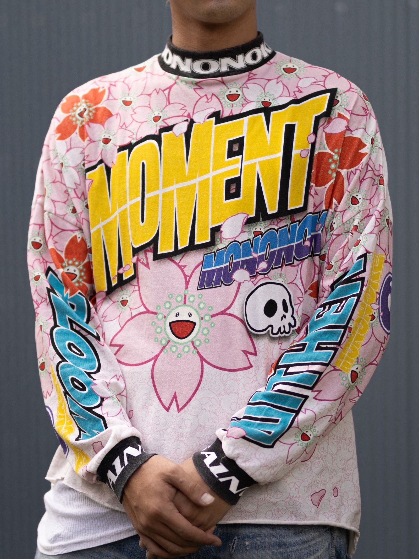 モノノケ・メイド LS T-SHIRT WIDE/SAKURA(MT-MK8-0000-009)WHITE★9月5日(土)発売！