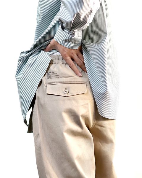 FreshService CORPORATE EASY CHINO PANTS"BEIGE"スタイル