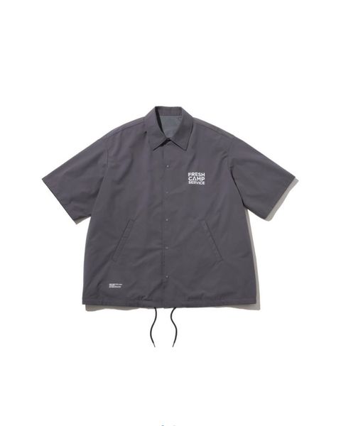 フレッシュサービス  INSECT SHIELD S/S COACH JACKET(FSC262-30033)GRAY☆6月27日(土)発売！