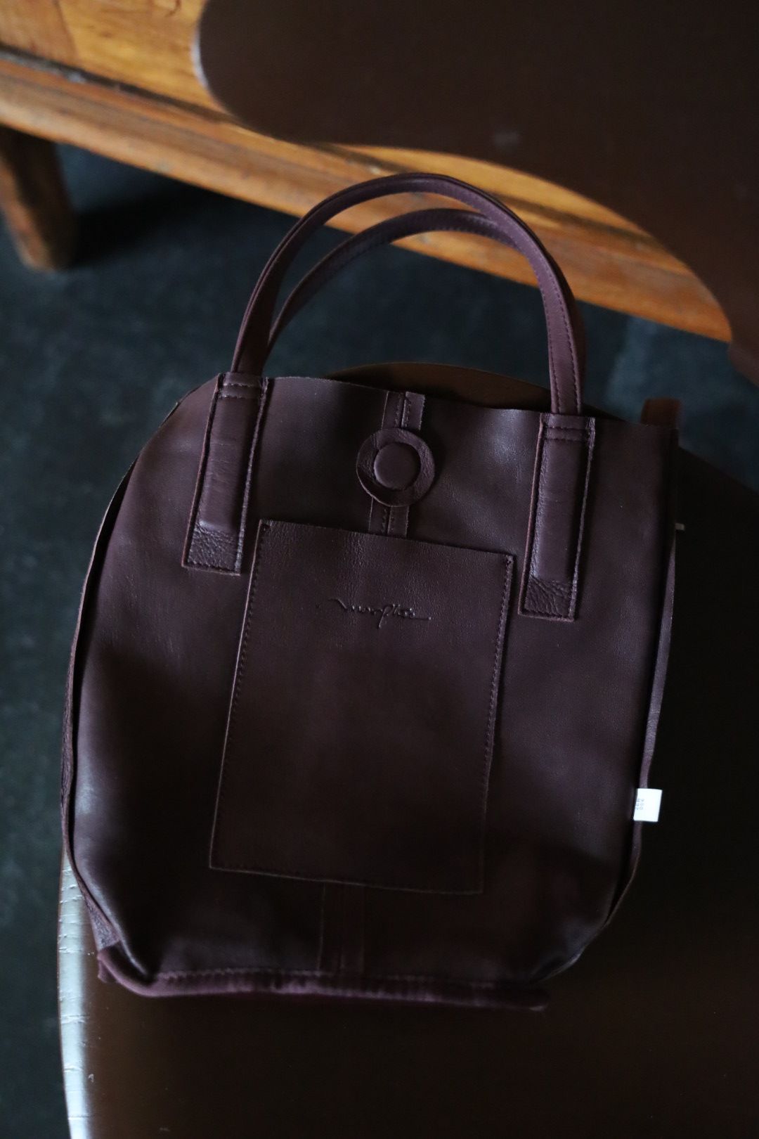 Morphee / モルフェ 2WAY SMALL TOTE(SL-BRG)BURGUNDY☆新作発売！