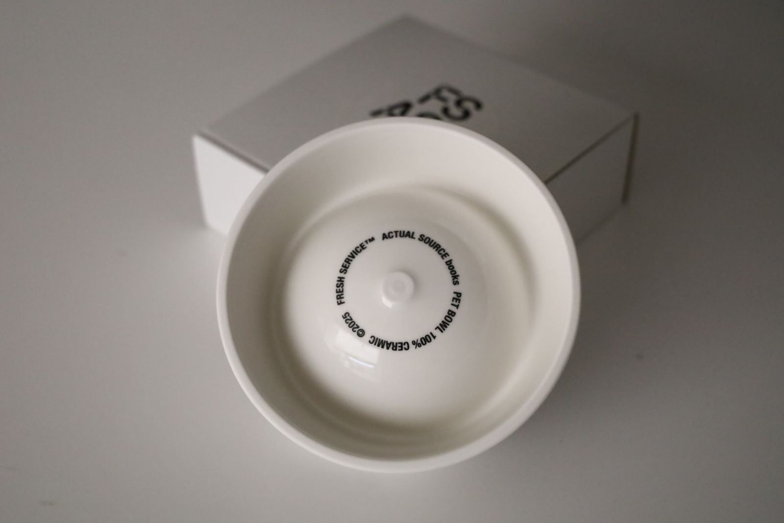 フレッシュサービス AS×FS PET BOWL(FSP253-99208AS)WHITE☆8月30日(土)発売！