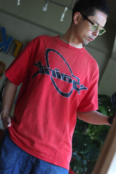 セントマイケル Tシャツ S.CIRCLE TEE"RED"スタイル