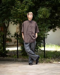 Graphpaper Easy Care Poplin S/S Oversized B.D Shirt 7月11日(土)新作発売！