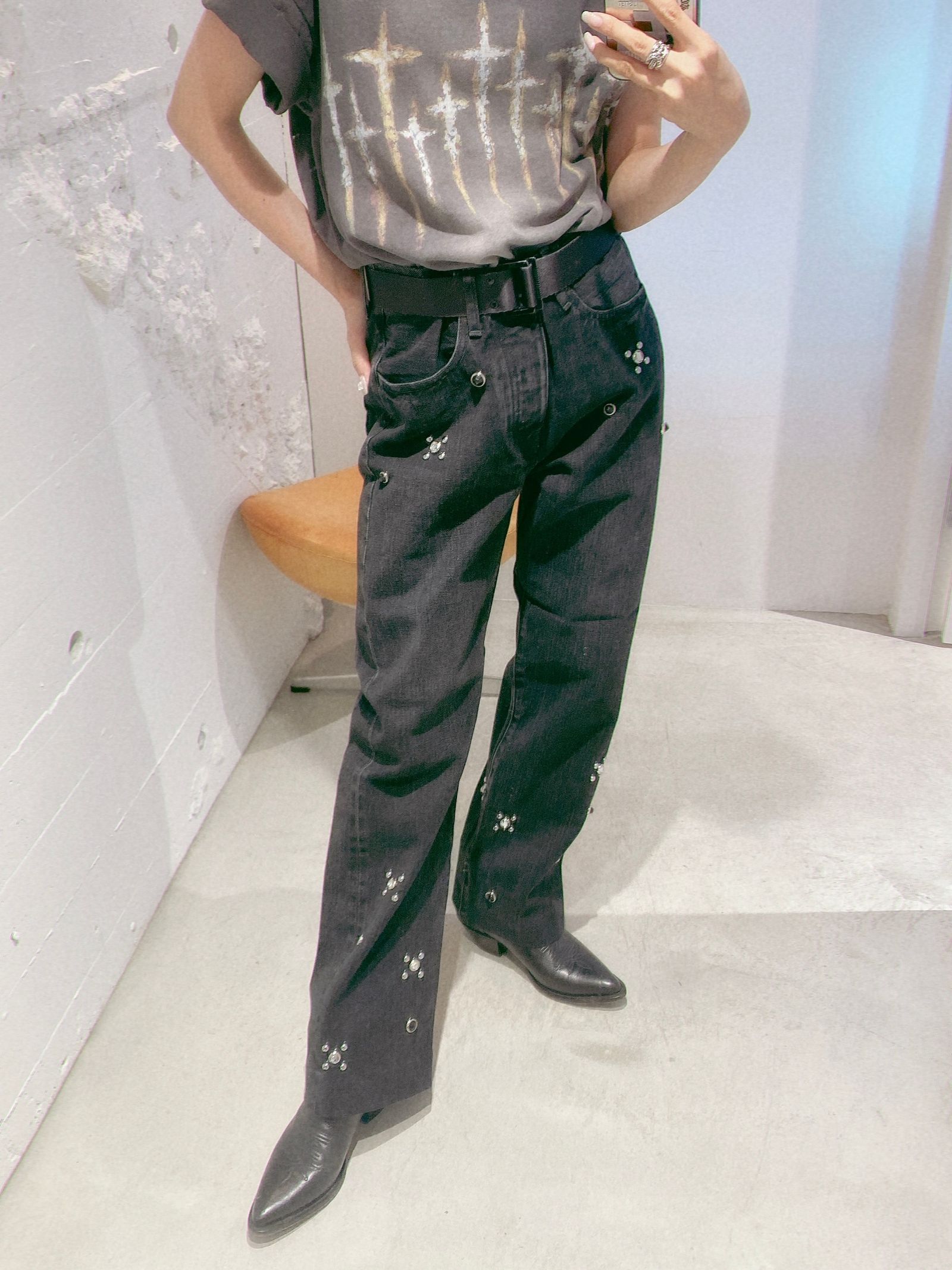 TANAKA 24FW 新作 STRAIGHT JEAN TROUSERS style.2024.9.4