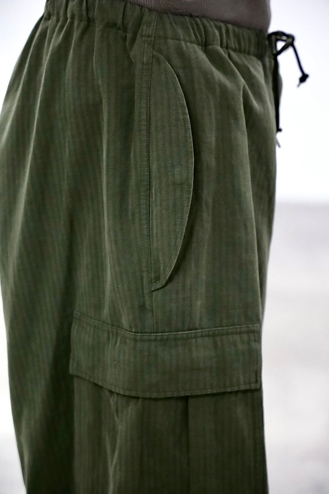 アプレッセ 2026 STYLE2 Washed Cotton Silk Linen HBT M-51 Over Pants(26AAP-04-09)OLIVE☆7月4日(土)新作発売！