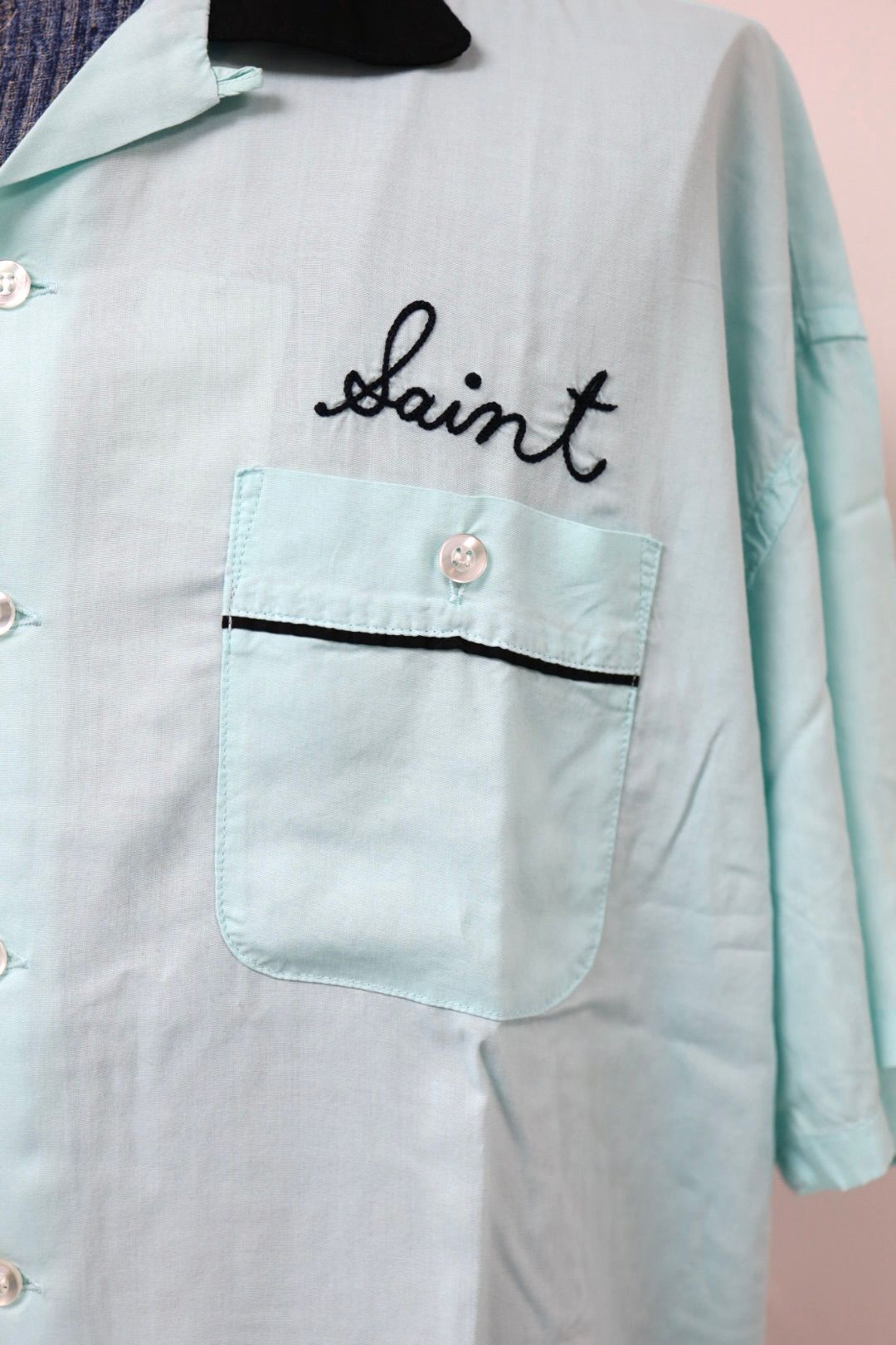 セントマイケル 26SS BOWLING SHIRT(SM-MK8-0000-037)SKY BLUE☆4月29日(水)新作発売！