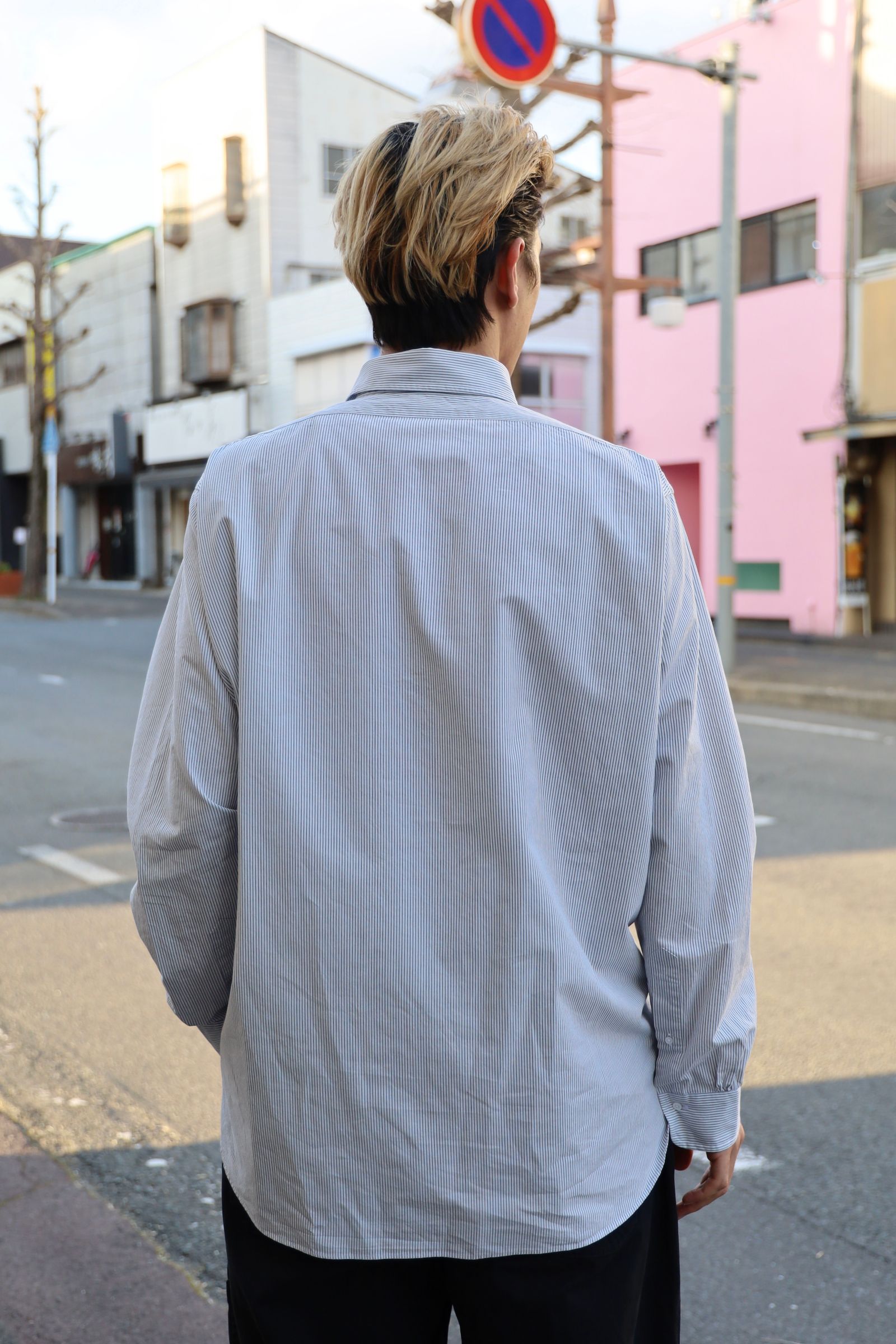 アプレッセ 25SS Regular Collar Shirt(25SAP-02-09H)STRIPE☆2月22日(土)発売！