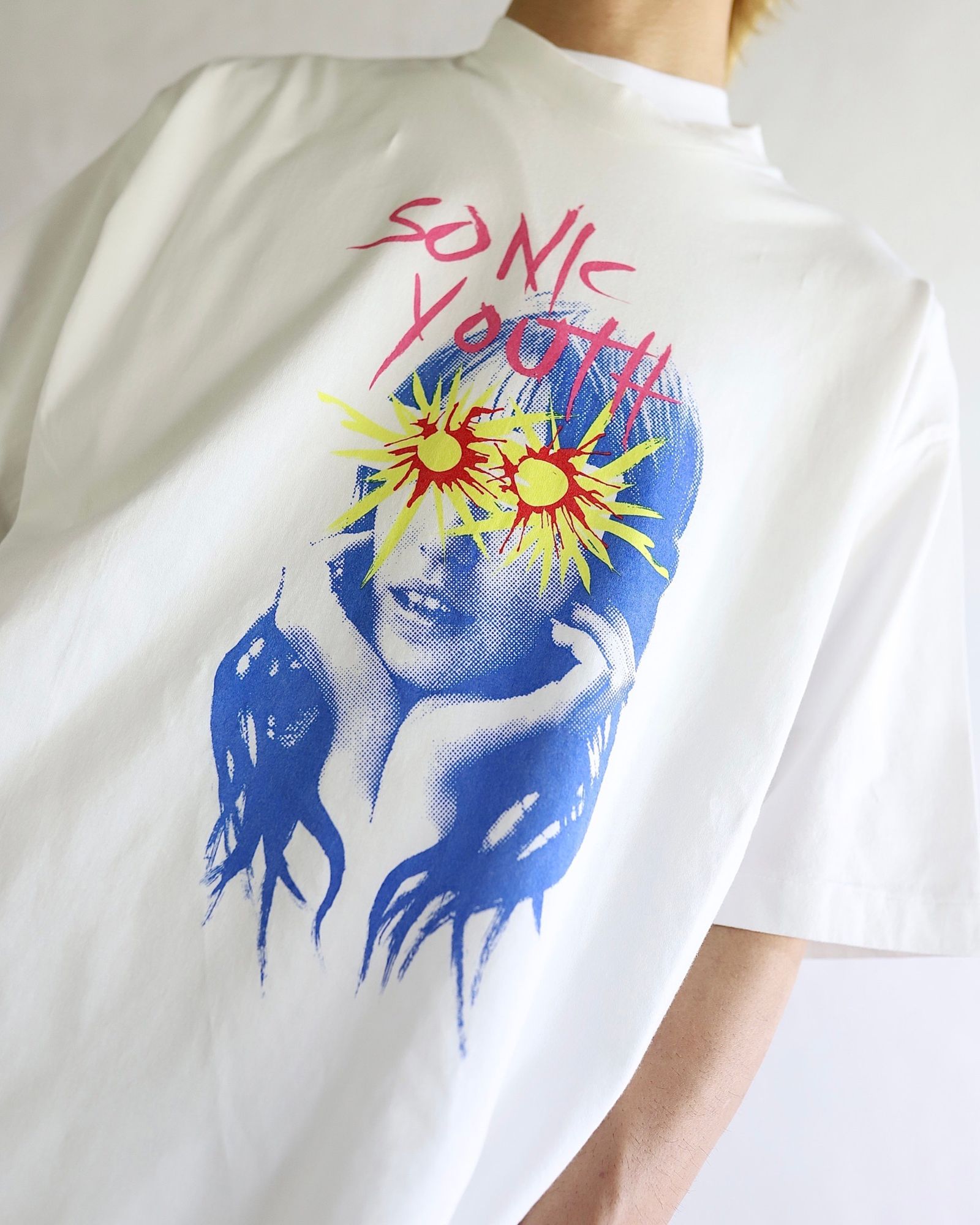 blurhmsROOTSTOCK 24SS 新作Sunburst Print Tee WIDEstyle 2024.4.12 | 4581 | mark