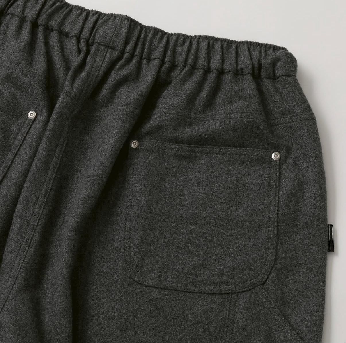 S.F.C 25FW エスエフシー CASHMERE WOOL DOUBLE KNEE PANTS(SFCFW25P08)Grey M★11月22日(土)発売！