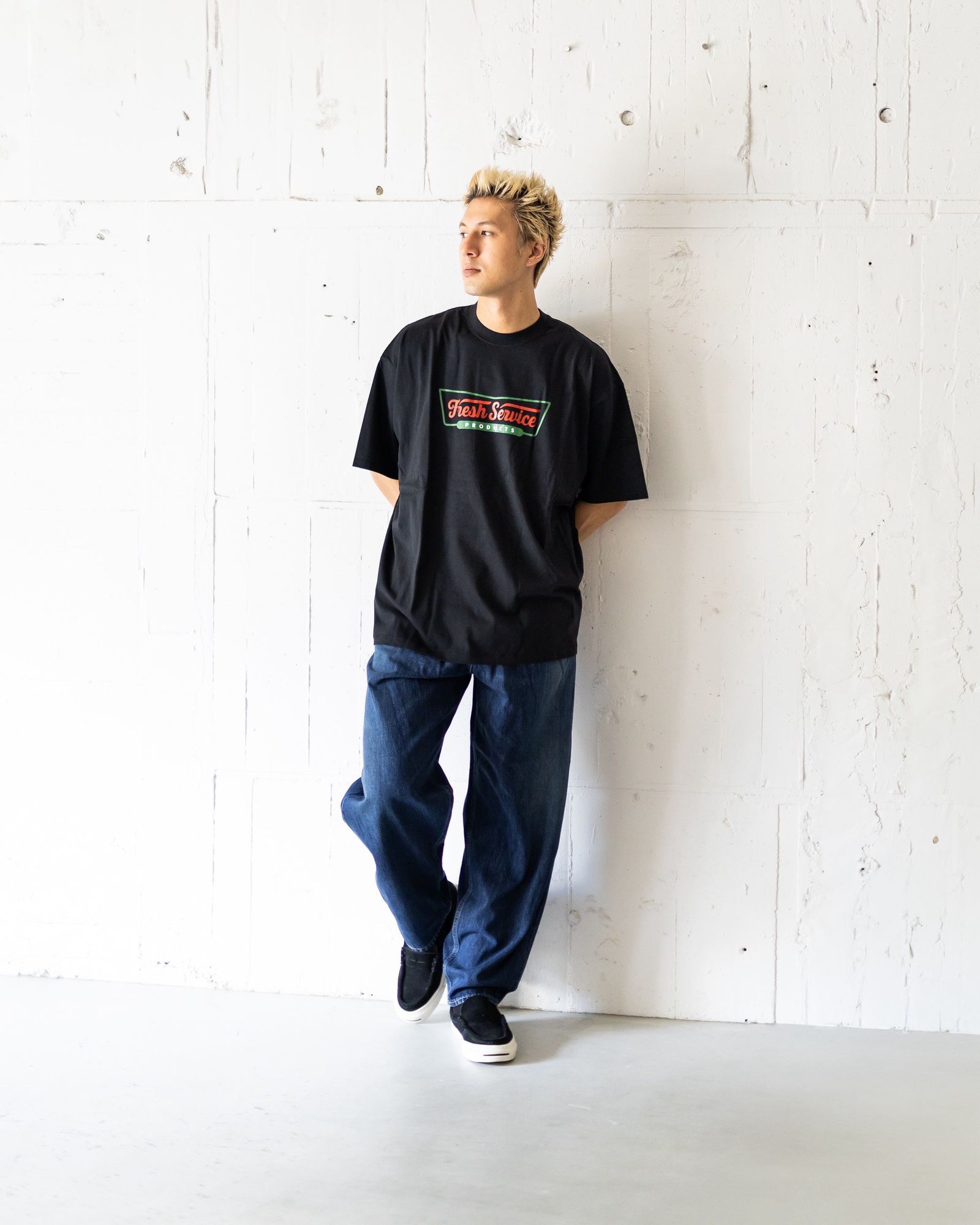 フレッシュサービス CORPORATE PRINTED S/S TEE “DINER”(FSC253-70015)BLACK★7月26日(土)発売！)