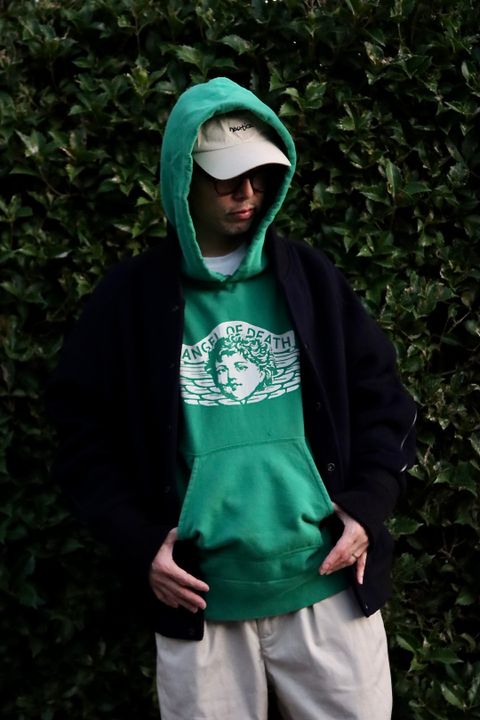 ©SAINT M×××××× 22AW HOODIE ANGELスタイル.2022.11.25.