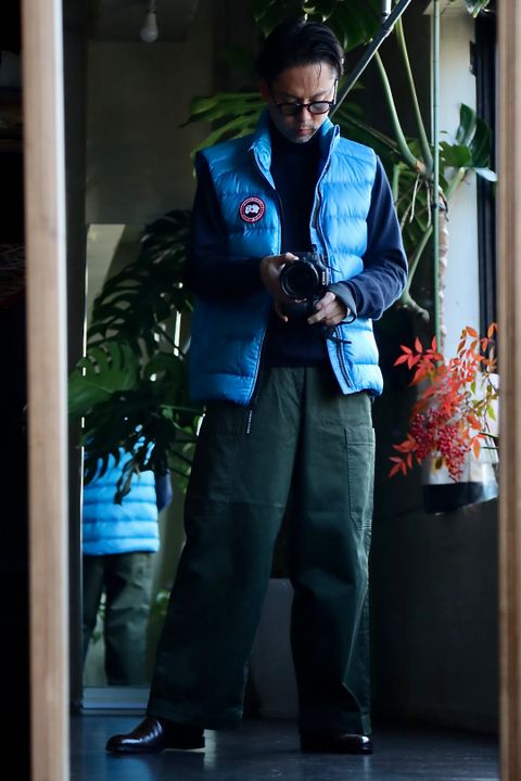 CANADA GOOSE カナダグース23SS CROFTON VESTスタイル