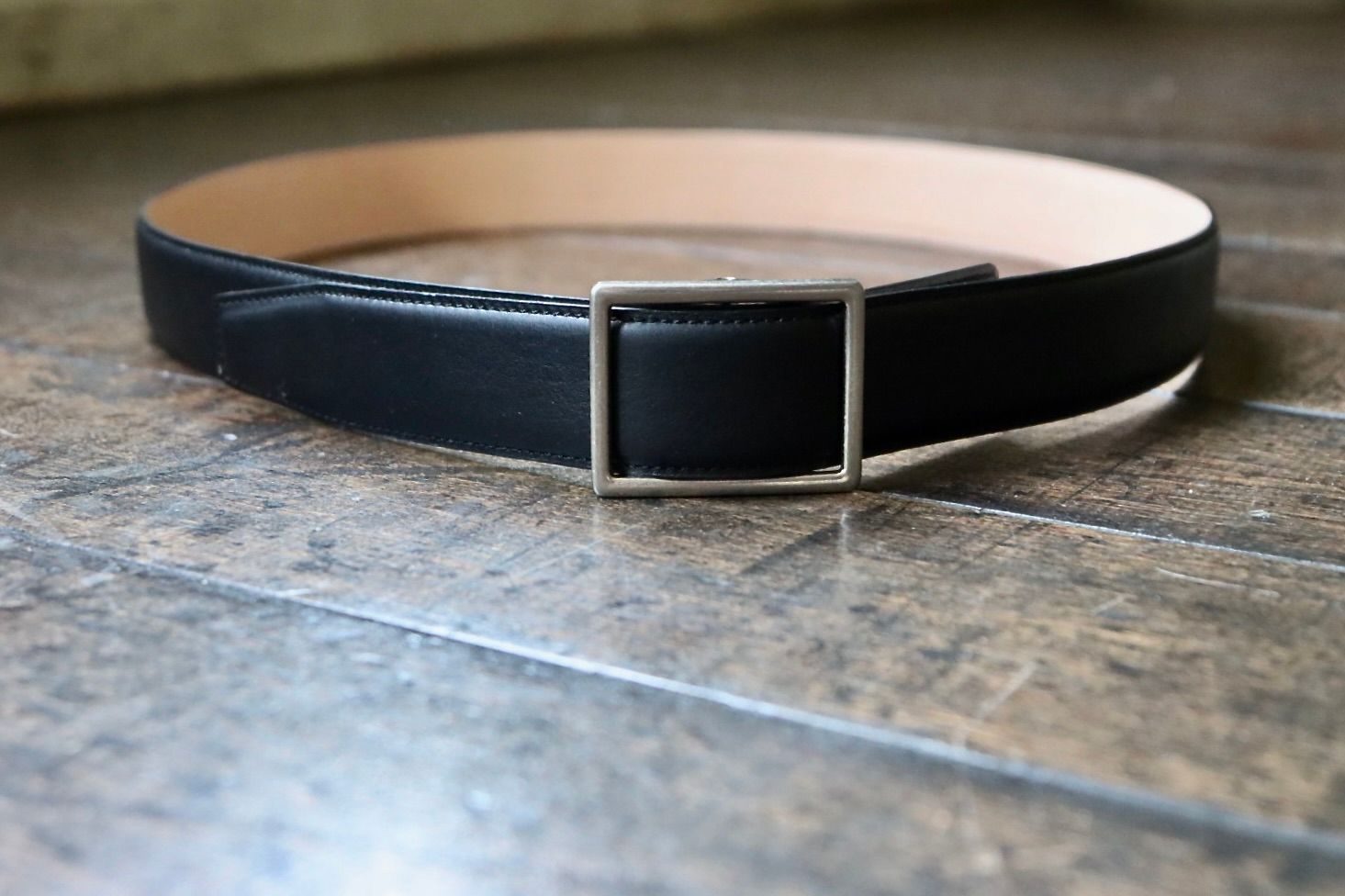 Graphpaper - グラフペーパー23SS Holeless Leather Classic Belt
