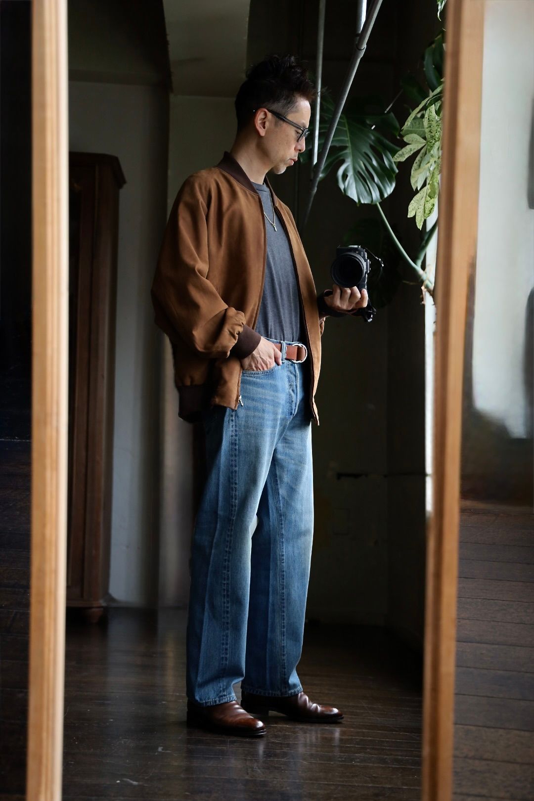 アプレッセ 25SS No.2 Washed Denim Pants(AP-4008)INDIGO