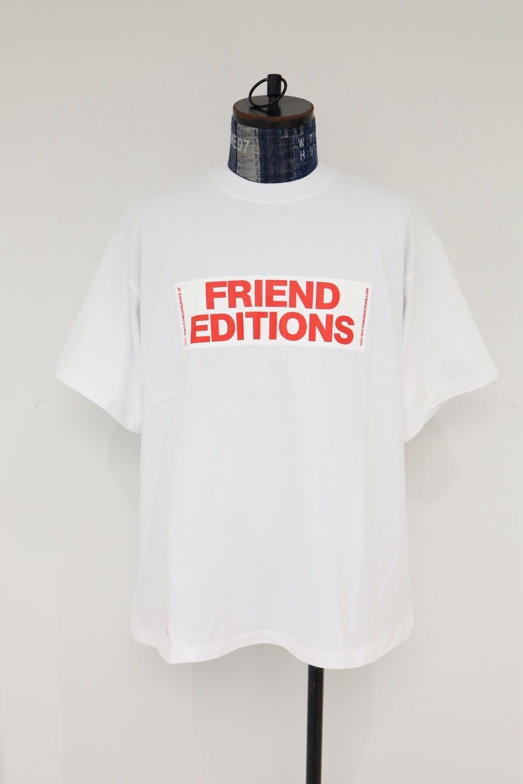 フレッシュサービス FRIEND EDITIONS CORPORATE TEE "STICKER"(FSC261-70088FE)WHITE☆3月14日(土)発売！