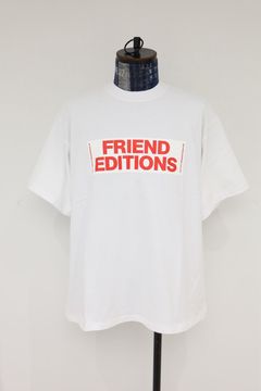 フレッシュサービス FRIEND EDITIONS CORPORATE TEE "STICKER"(FSC261-70088FE)WHITE☆3月14日(土)発売！