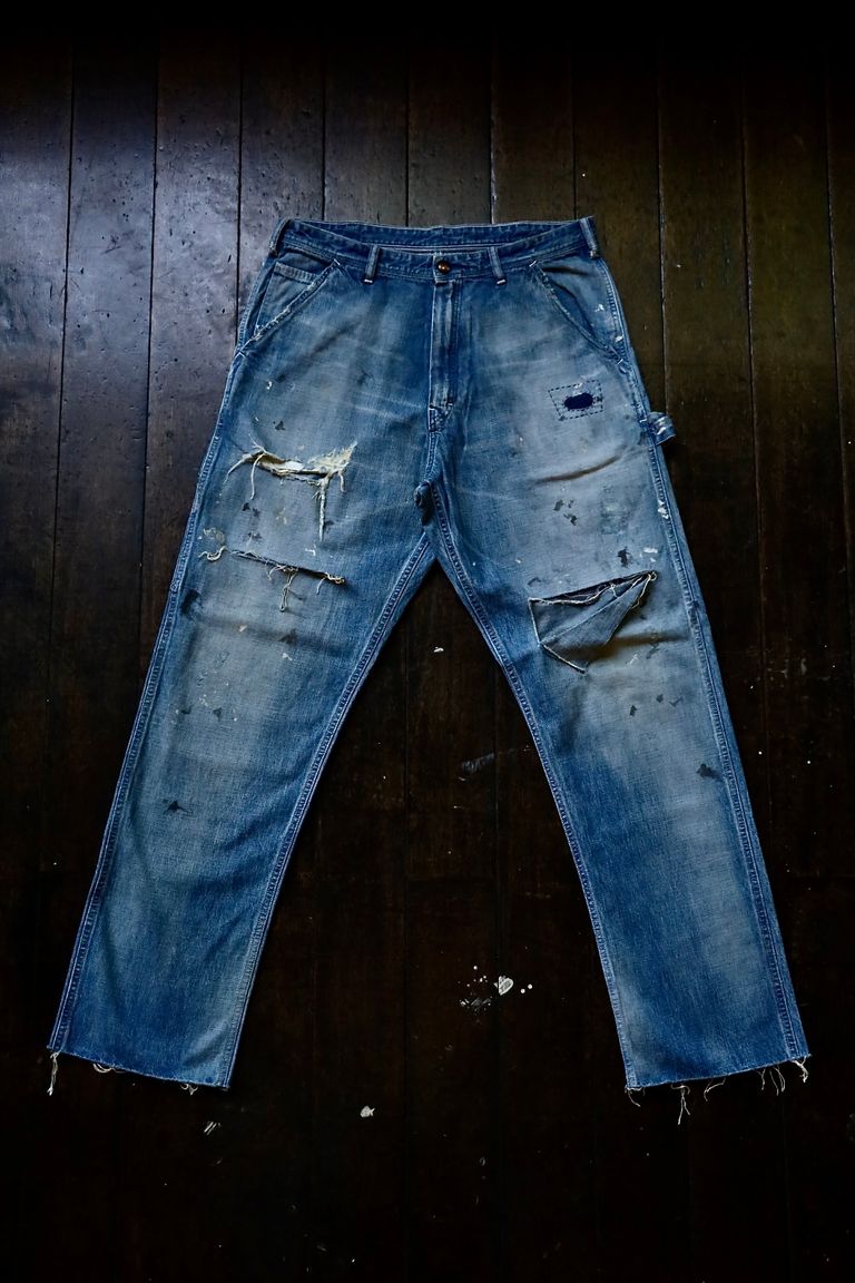 SAINT M×××××× - セントマイケル24SS SAINT_DENIM PANTS (SM-YS8-0000  