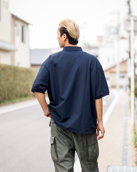 FreshService DRY PIQUE JERSEY S/S POLO(NAVY)3月15日(土)新作発売！