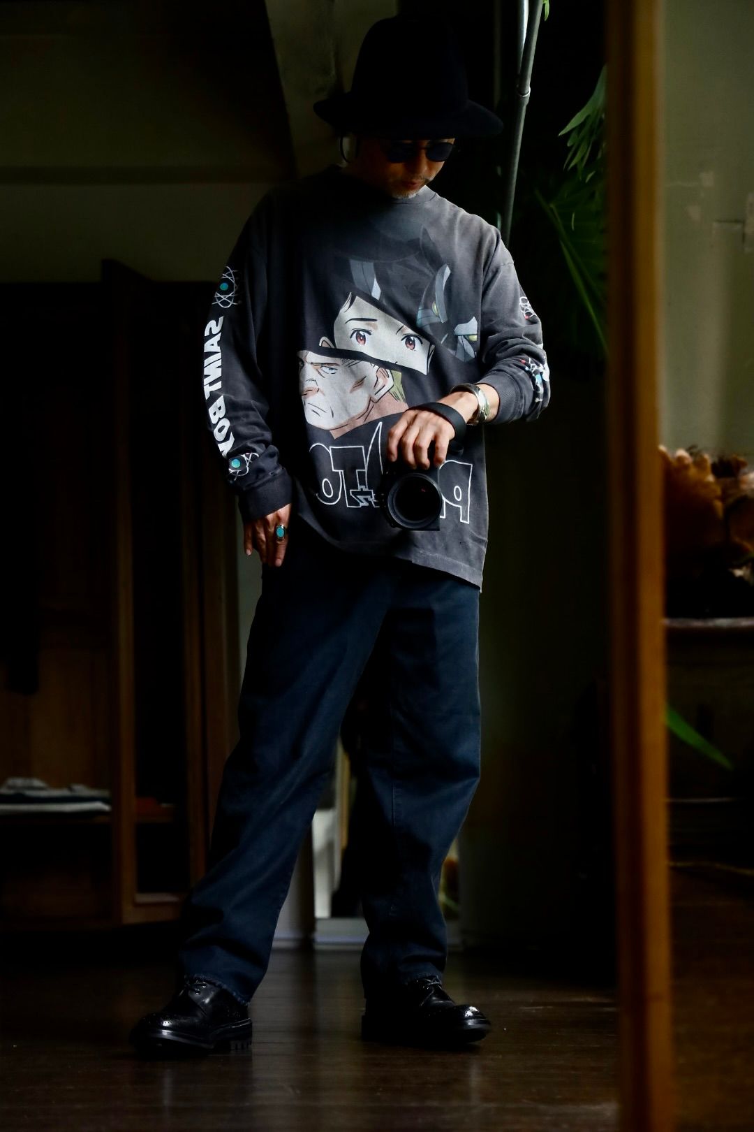 SAINT M×××××× - セントマイケル PLUTO LS TEE(SM-YS1-0000-C30