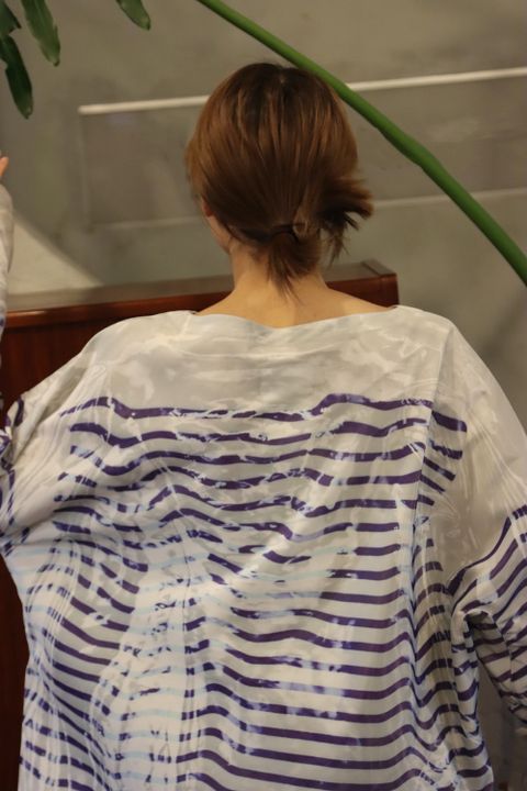 doublet 2023ss 新作MIRAGE PRINTED BASQUE SHIRT style.2023.1.14