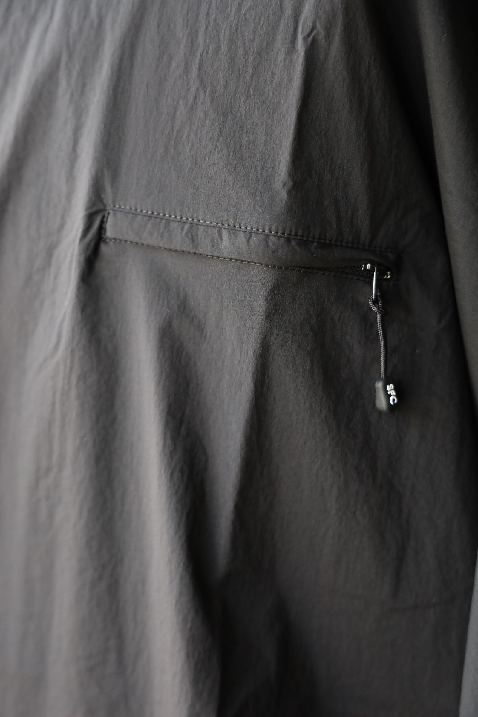 S.F.C 25SS エスエフシー TECH POCKET NYLON SS TEE(SFCSS25S07)Black