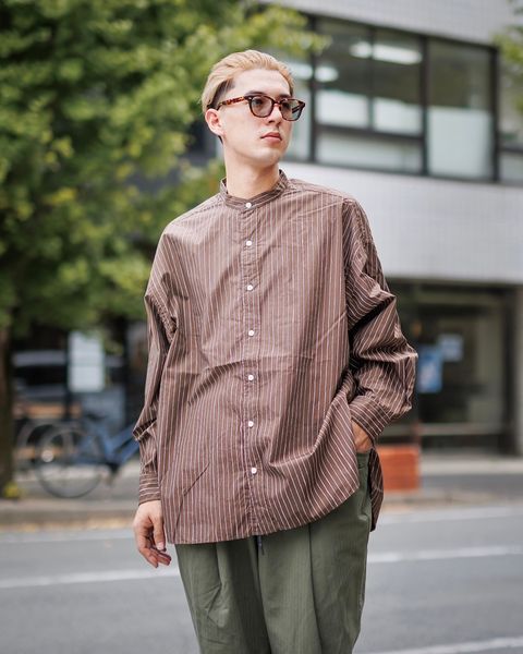 Stripes For Creative NO COLLAR SFC SHIRT スタイル9月21日新作発売！