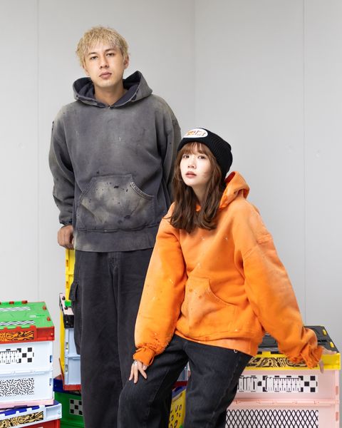 セントマイケル 新作BB_DBL FACE HOODIE/SAINT style.2025.11.7