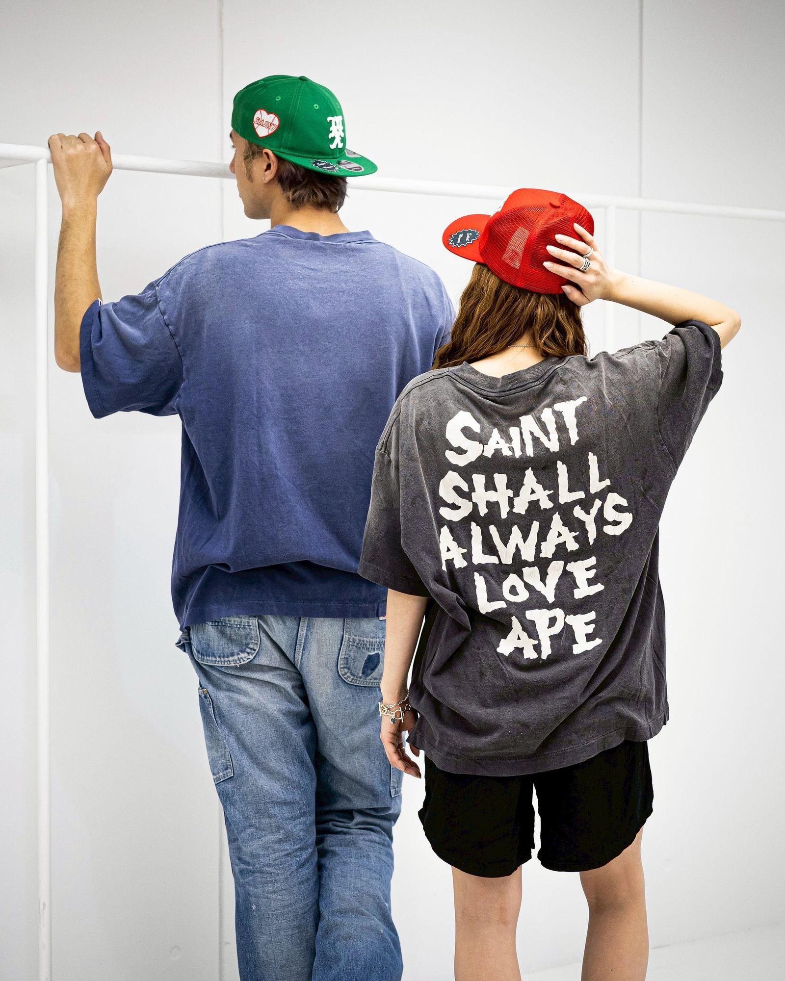 セントマイケル 26SS BAPE_SS T-SHIRT/ALWAYS LOVE(SM-MK8-0000-C49)BLACK☆2月7日(土)10:00発売！