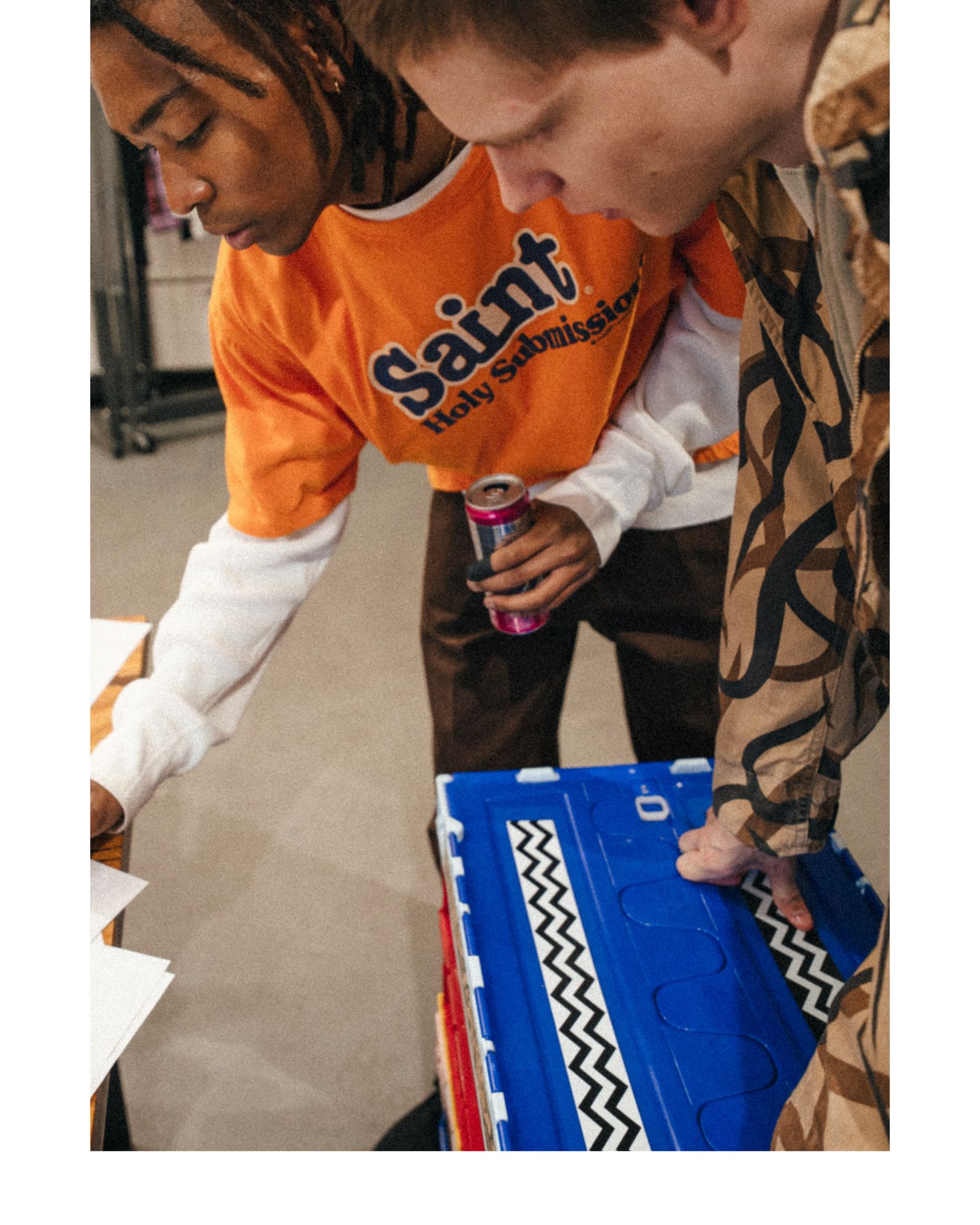 セントマイケル 26AW Holy Submission_SS T-SHIRT(SM-MK1-0000-018)ORANGE☆10月24日(土)発売！
