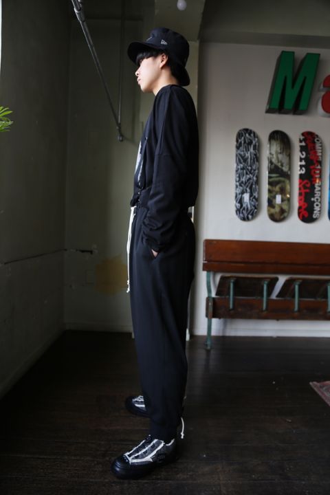 Yohji Yamamoto W-ヒモ開きレースアップパンツ(HD-P56-100) style 2021.01.20.