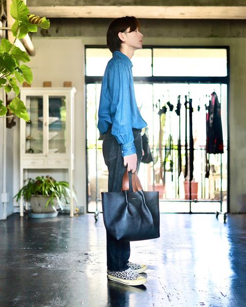 A.PRESSE アプレッセ 2023 Style2 Black Washed Denim Pantsスタイル