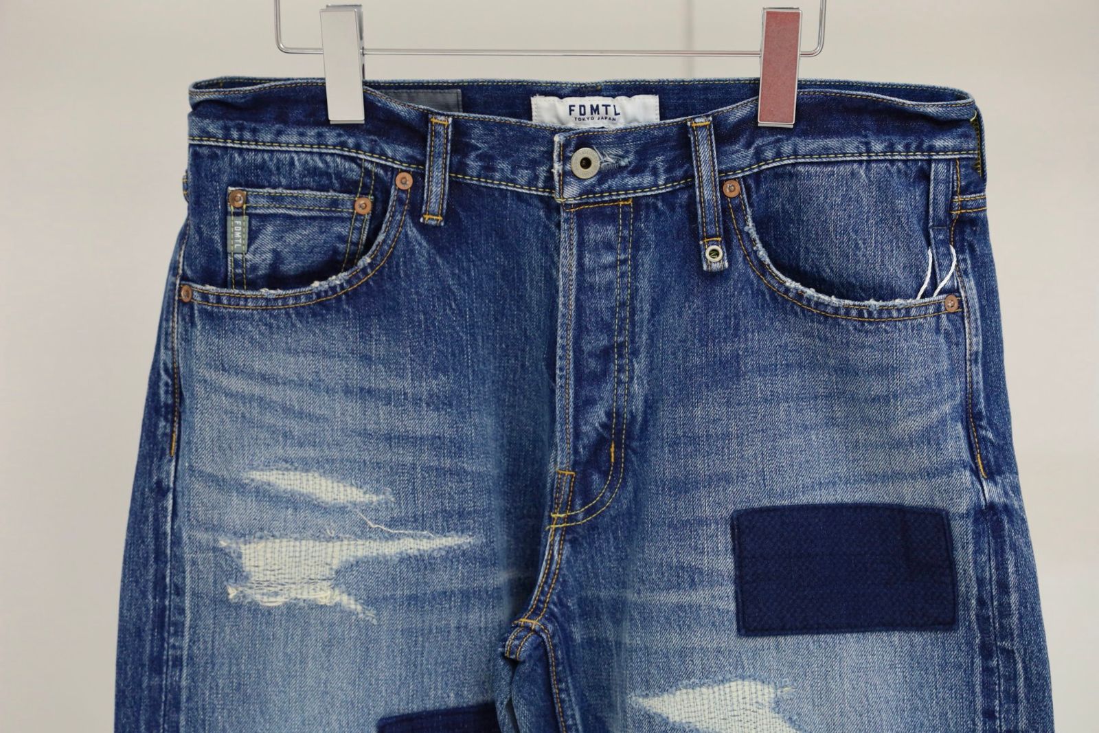 ファンダメンタル デニムパンツ CLASSIC FIT DENIM CS128 (FA25MG128)INDIGO