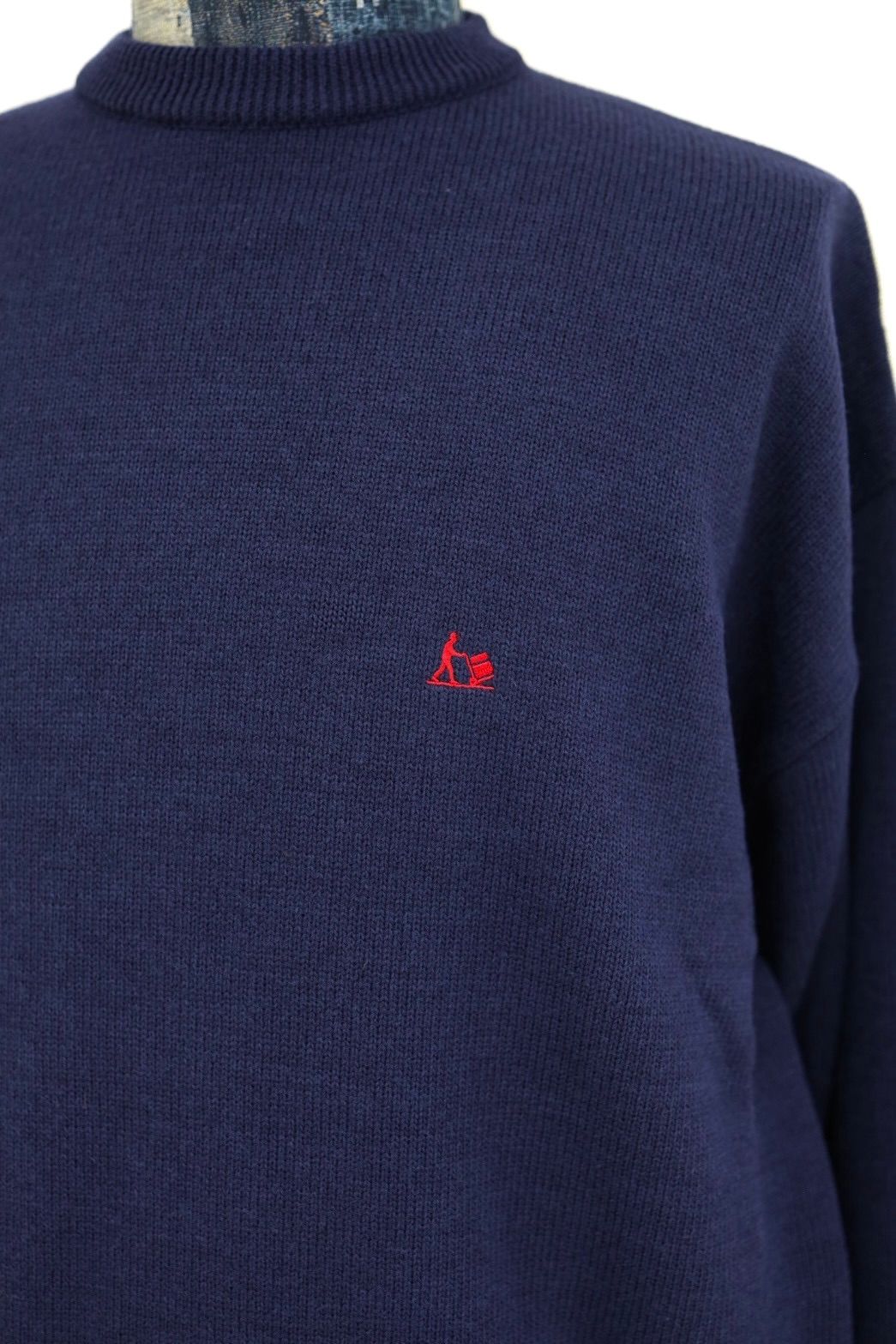 フレッシュサービス 26AW THERMAL JERSEY CREW NECK KNIT(FSC263-80007)NAVY☆10月17日(土)新作発売！