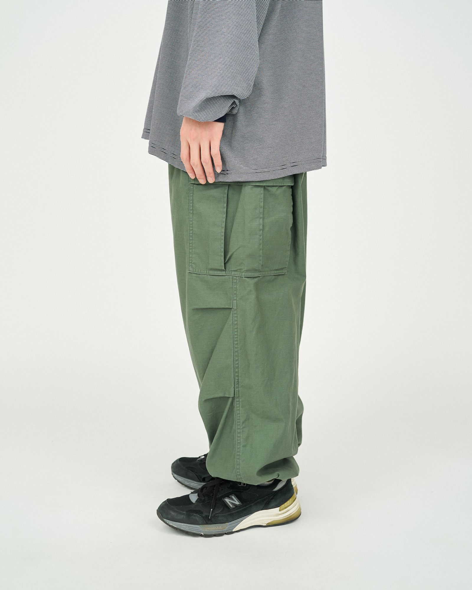 フレッシュサービス BACK SATEEN FIELD PANTS(FSC251-40137)GREEN