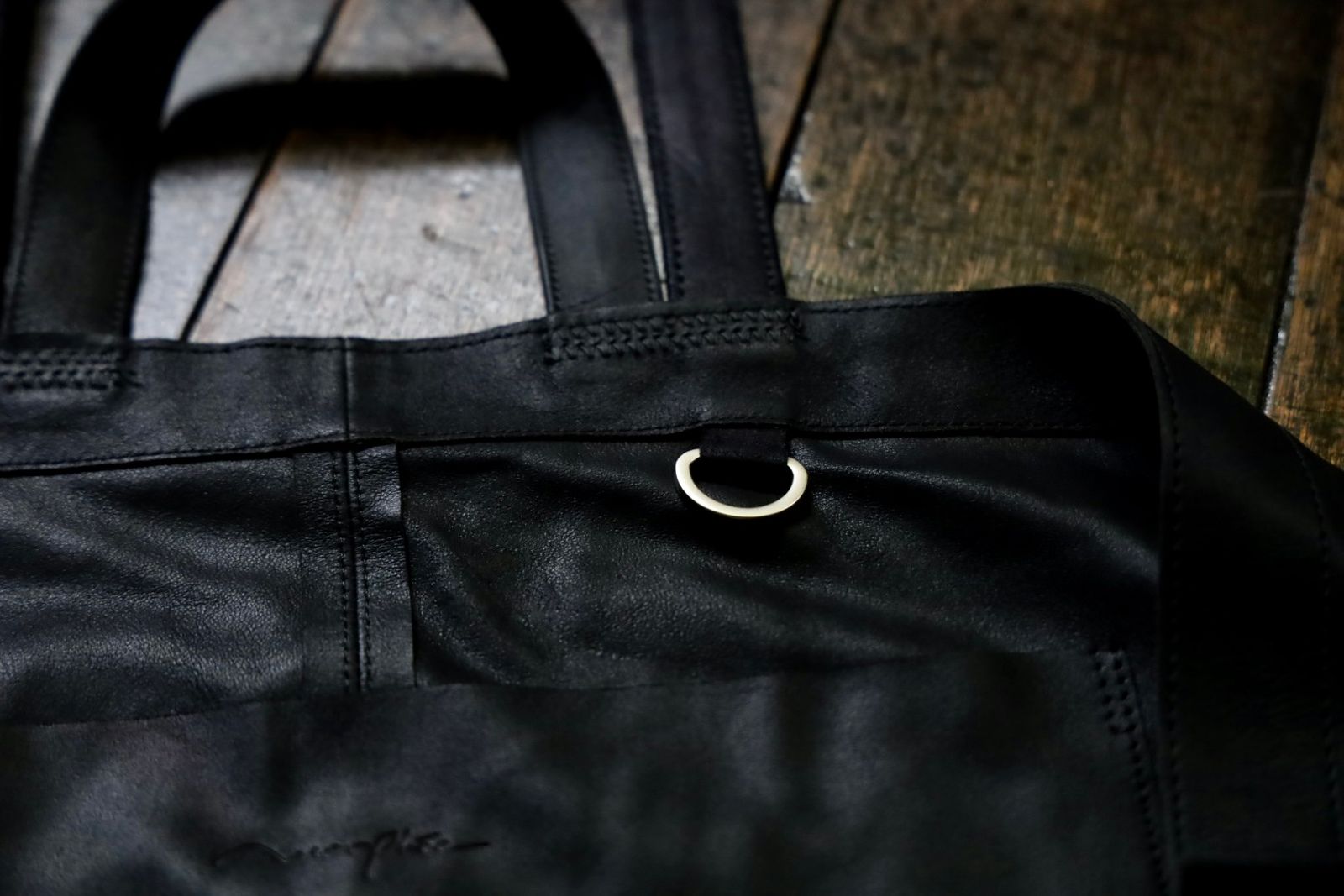 Morphee / モルフェ マグナムトートバッグ 2WAY MAGNUM TOTE "BLACK"