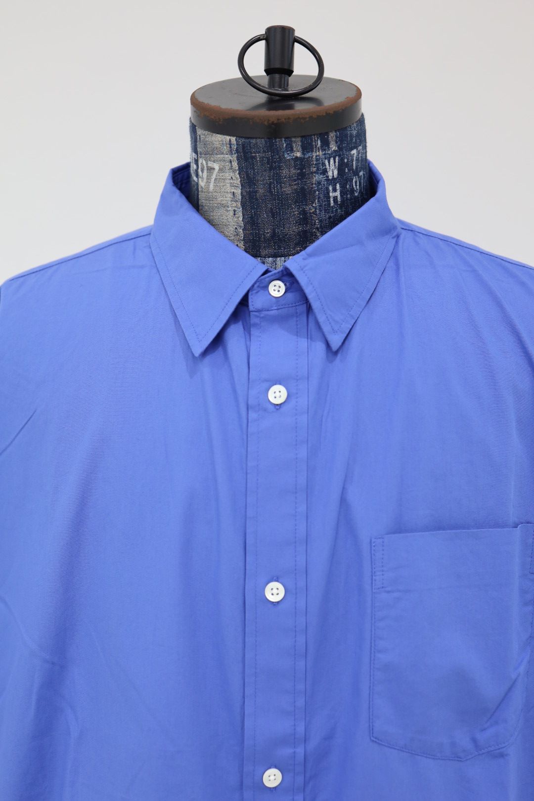 フレッシュサービス CORPORATE UNIFORM S/S SHIRT(FSC262-50040B)BLUE