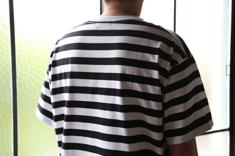 Graphpaper Border S/S Pocket Tee style.2021.5.2.