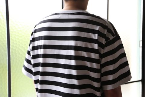 Graphpaper Border S/S Pocket Tee style.2021.5.2.