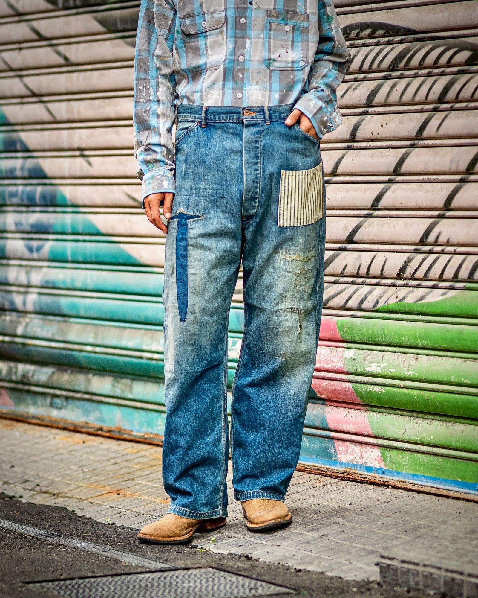 BOWWOW LAPD PRISONER DENIM PANTS AGED 8月30日(土)新作発売！